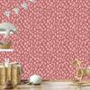 Rose Gold Red Leather Wallpaper for Living Room and Bedroom 50x1000