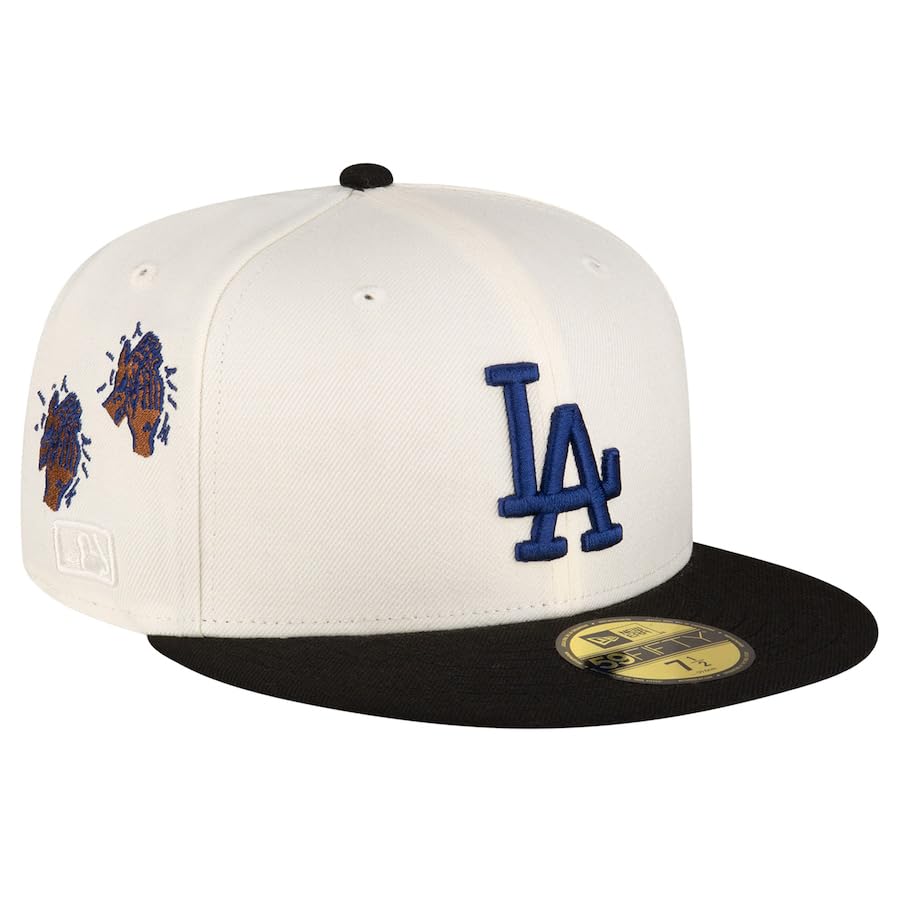 

[New Era] 7-58 (приблизительно. 60,6см) 59FIFTY Bricks & Wood Los Angeles Dodgers MLB FITTED КРЕМОВЫЙ BRICKS & WOOD LOS ANGELES DODGERS [Б/У]