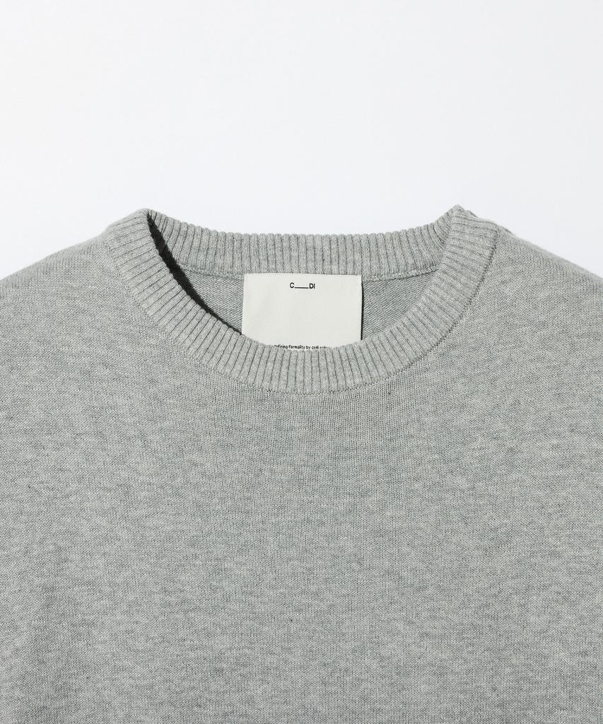 STCO Codigallery Cotton Round Knit Grey (Classic Fit)_Cktwz06Nsg