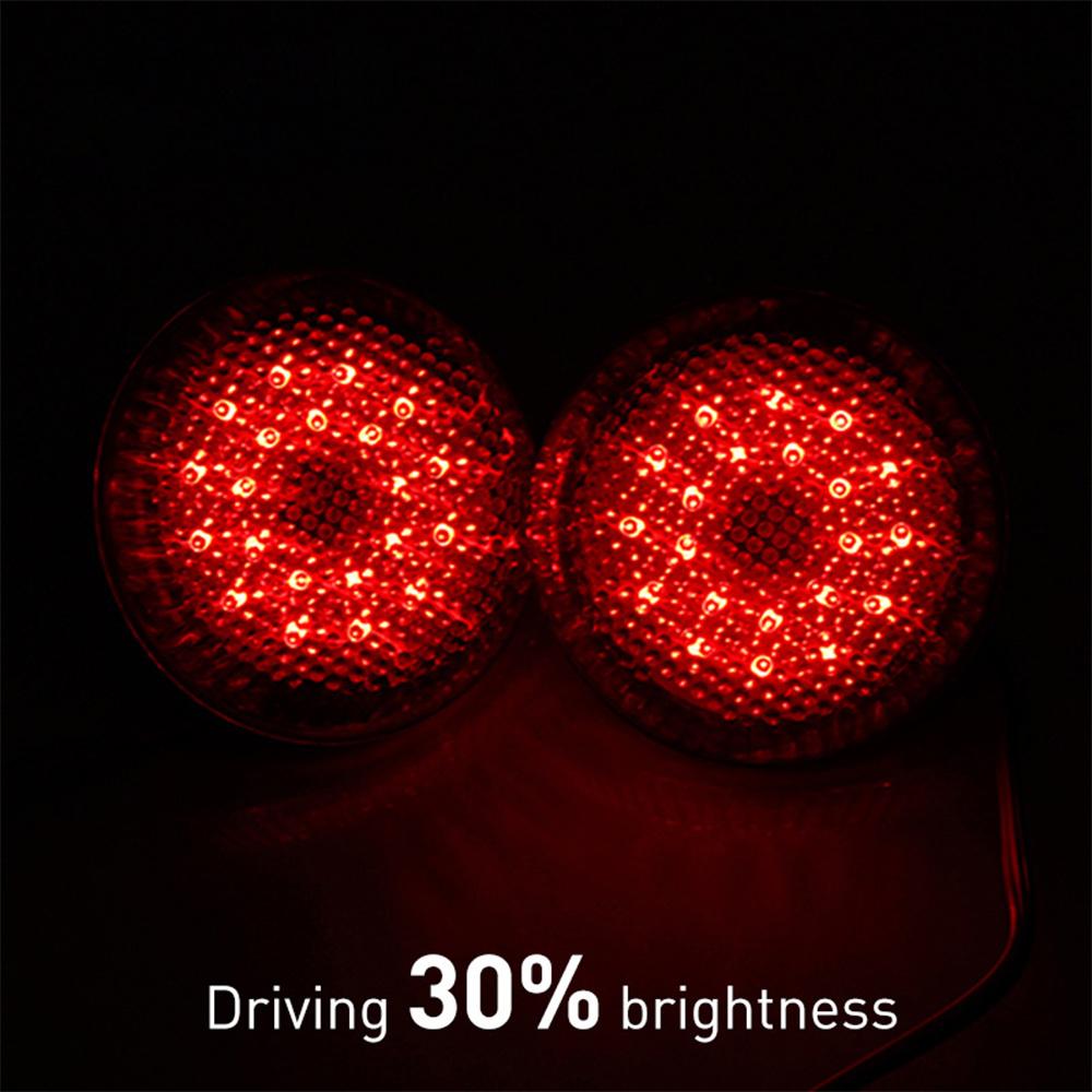 2PCS Red LED Rear Bumper Reflector Tail Light or Toyota Nissan Scion 81910-02040