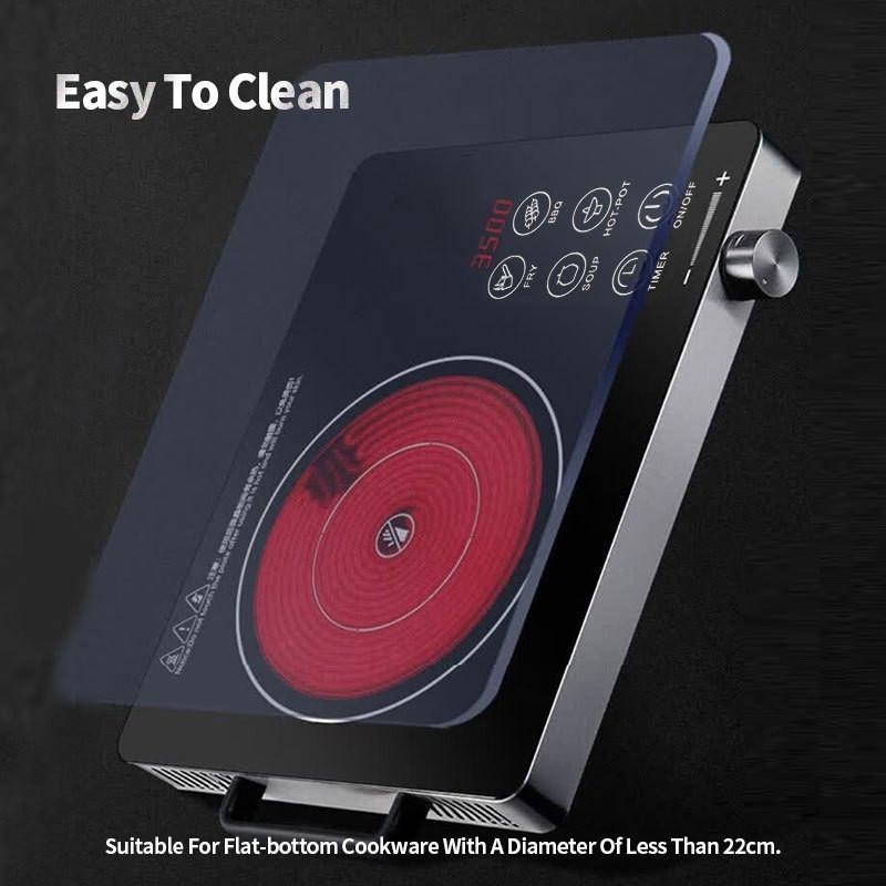 3500W High Power Electric Ceramic Stove Household Portable Infrared Electric Infrared Cooker Stove Smart Fire Boiler