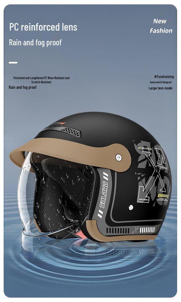Unisex 3C Certified Electric Scooter Helmet - Breathable, Sun-Protected, and Suitable for All Seasons