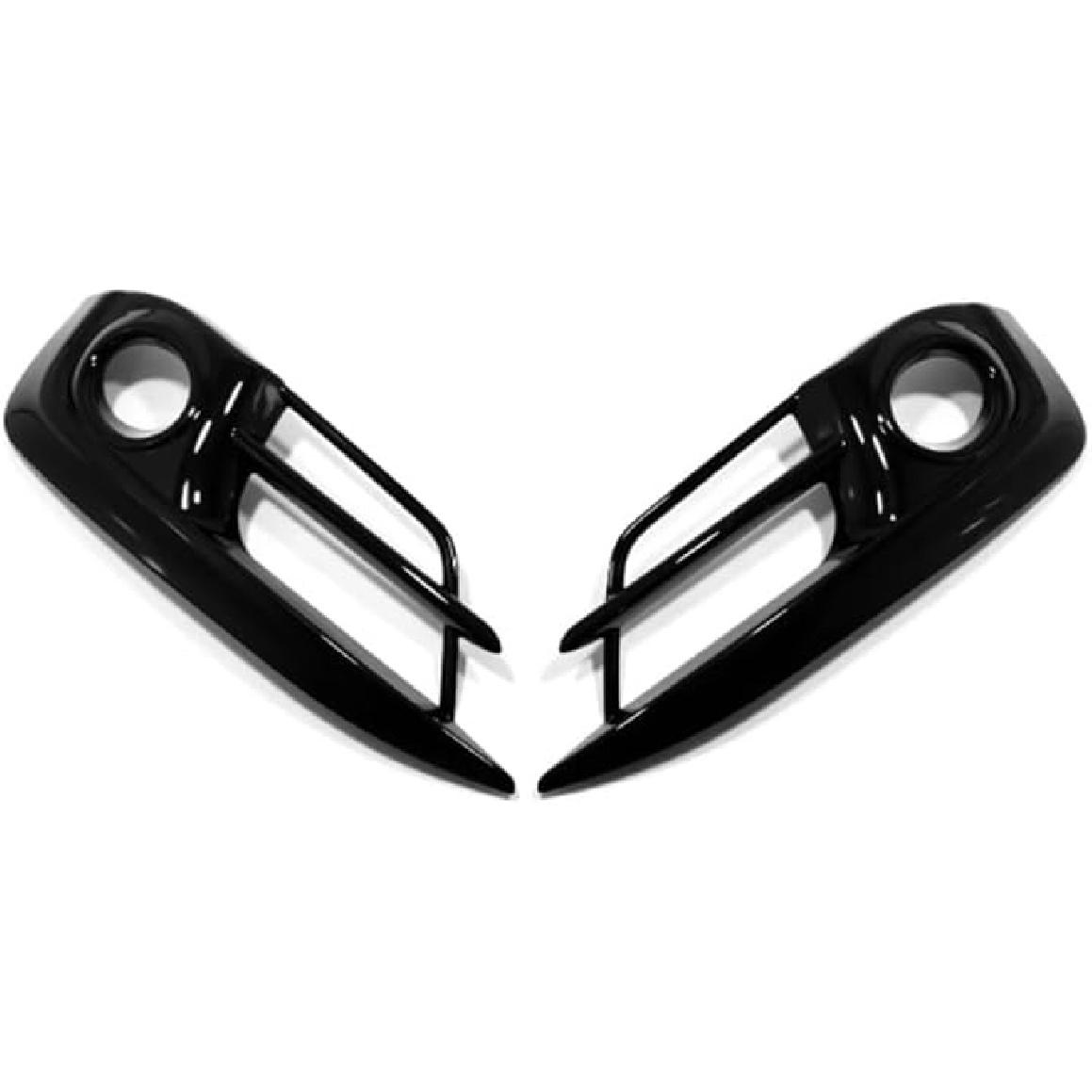 Isolay ABS 2 шт. Автоаксессуары Подходят для Honda Civic 10-го поколения 2016-2019 Передняя противотуманная фара Накладка на корпус Bright Black