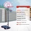 Outdoor Portable Height-Adjustable Basketball Hoop