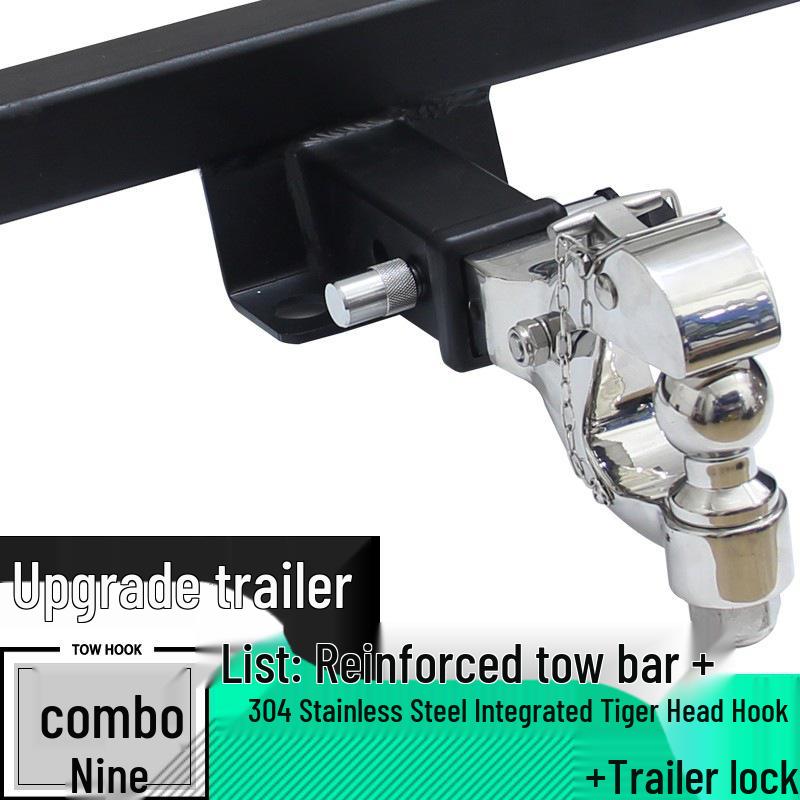 Leapmotor C11 Tow Bar: Modified Tow Hook for Off-Road, RV, and American Square Mount Trailers