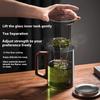 Gianxi Tea Cup Large Capacity Mountain Viewing Glass Tea Cup Tea Separation Household Specific Tea Cup Tea Cup