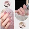 Biutee Gel Nail Glitter Flash Nail 6 Fine Shining Nail Polish Polish, Colors, 8ml, Particles, Nail, Iridescent, Gel, Polygel, UV/LED Compatible,