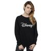 Disney Damen-/Damen-Sweatshirt mit Mickey-Mouse-Kopf-Logo