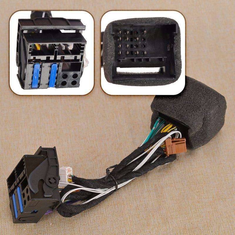 Conversion Adapter Plug Harness Fit for Peugeot 2008 208 MRN RCC SMEG + SMEG 7" Screen