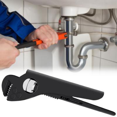 Carbon Steel Plumber Plier Hand Tool Sturdy Multipurpose For DIY Plumbing For Kitchen Sinks