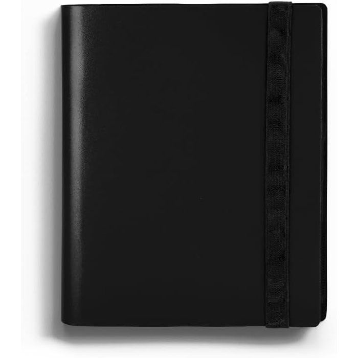 Mini album 160 cartes a collectionner - Konix - 4 pochettes 63 x 88 mm par page - Magic The Gathering, Pokémon, Yu-Gi-Oh! - Noir
