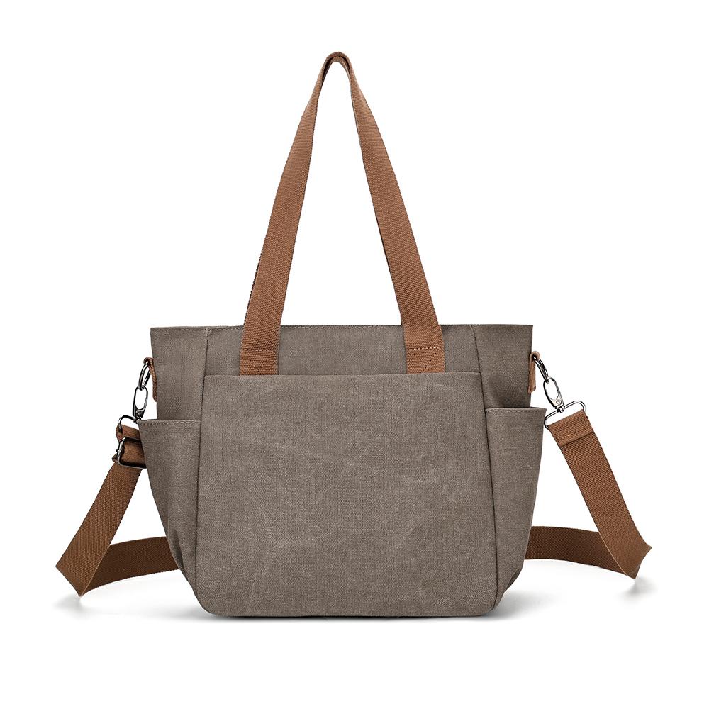 Women's Canvas Large Capacity Tote Bag Shoulder Bag
