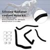 Silicone Radiator Coolant Hose For Honda NX400 NX500 CB500 CB500F/X/R Black