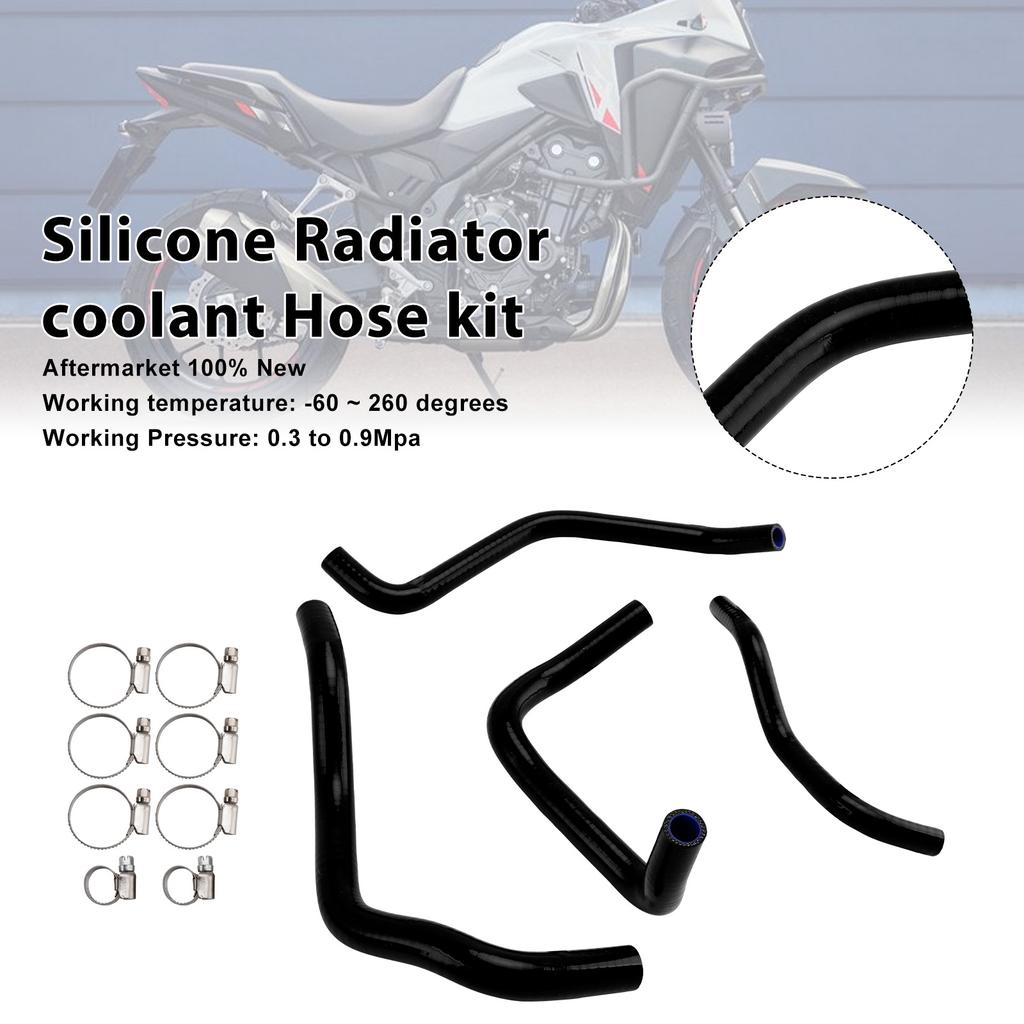 Silicone Radiator coolant Hose For Honda NX400 NX500 CB500 CB500F/X/R