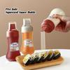 Single Hole 5-holes Squeeze Sauce Bottle Ketchup Mayonnaise Bottle with Nozzle Honey Salad Dressing Dispenser Kitchen Supplies
