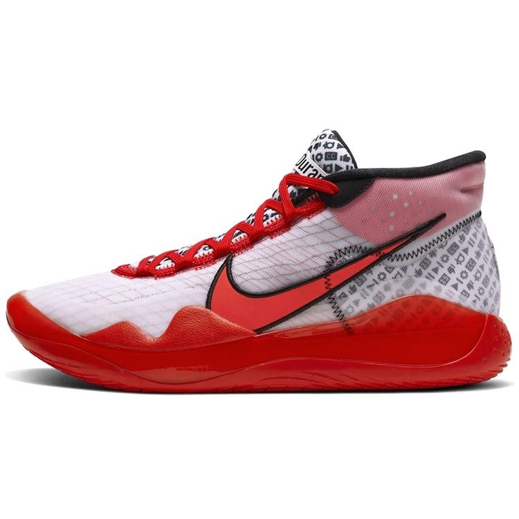 

new Nike X YouTube Kd 12 Red White 41