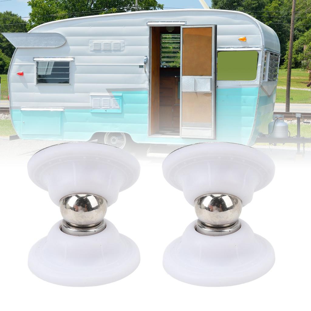 Pair of RV Magnetic Door Catch Reduce Noise Heavy Duty Baggage Door Catch for Motorhome Travel Trailer