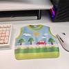 Anti-slip Cartoon Mouse Pad Thickened Keyboard Mice Mat Cute Table Mat  Office Use