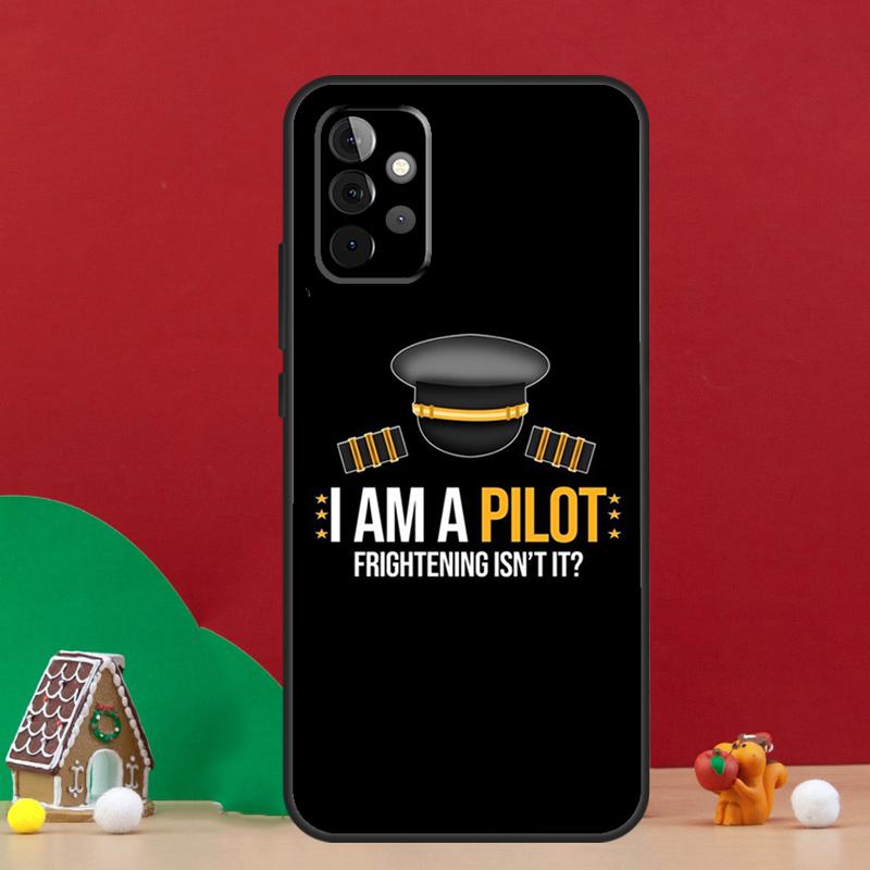 Aviation Aeroplane Pilot Cockpit Case For Samsung Galaxy A17 A06 A16 A56 A36 A54 A34 A14 A52 A32 A13 A23 A33 A53 A15 A35 A55
