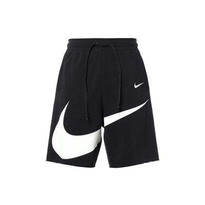 Strickshorts mit Swoosh-Colorblock-Logo-Print Herrenshorts Schwarz DJ5373-010