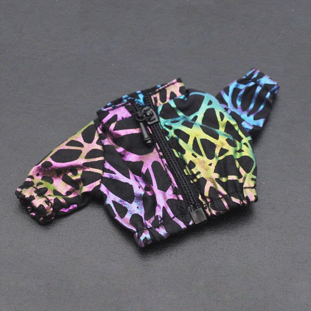 Dolls Accessories Doll Zipper Coat Casual Clothes Fashion Clothes Long-sleeved Sunscreen Jacket