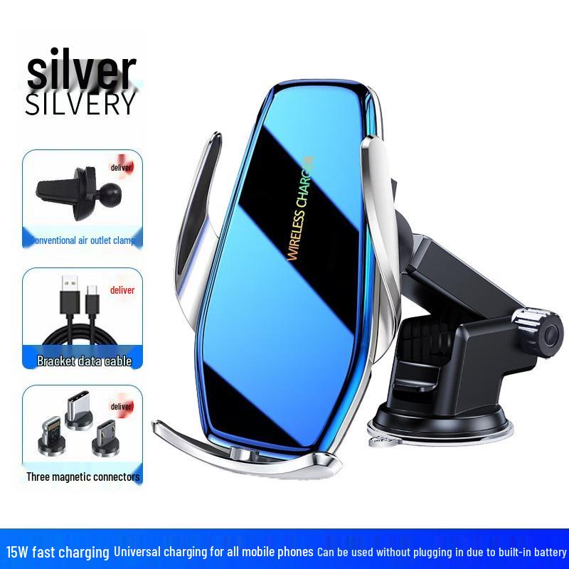 15W Wireless Car Charger & Automatic Phone Mount