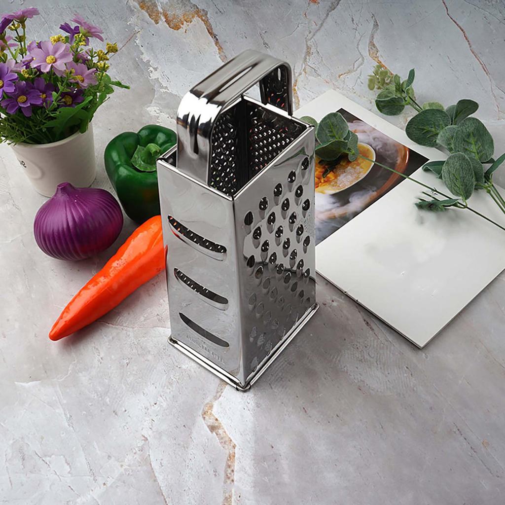 Stainless Steel Four Sided Multifunctional Cheese , Kitchen Grinder, Melon , Potato , Cheese