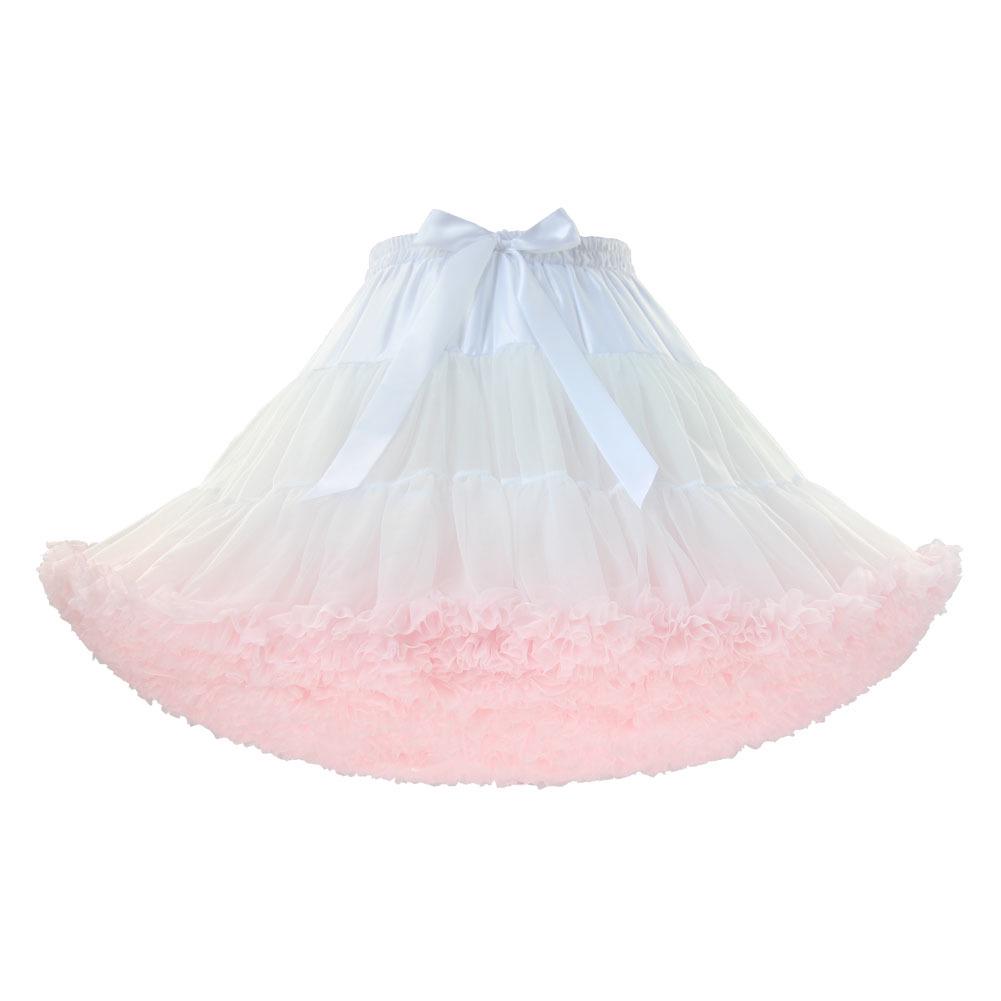Spodnička Lolita Cloud: Trendy bezkostá čistá příze puff sukně pro cosplay