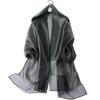 70*180cm Women Gradient Colors Scarf Long Shawls and Wraps for Party Dress Lightweight Pashmina Fashion Scarves