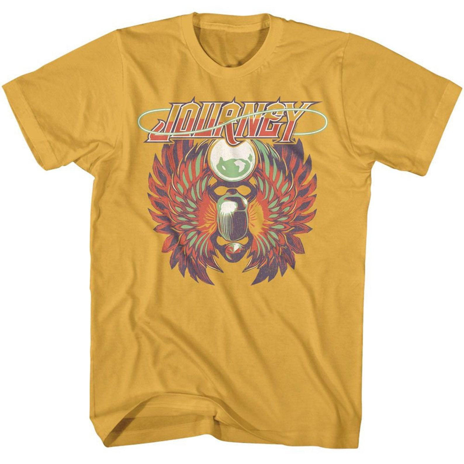 Journey Segmented Colors Ginger Adult T-Shirt S