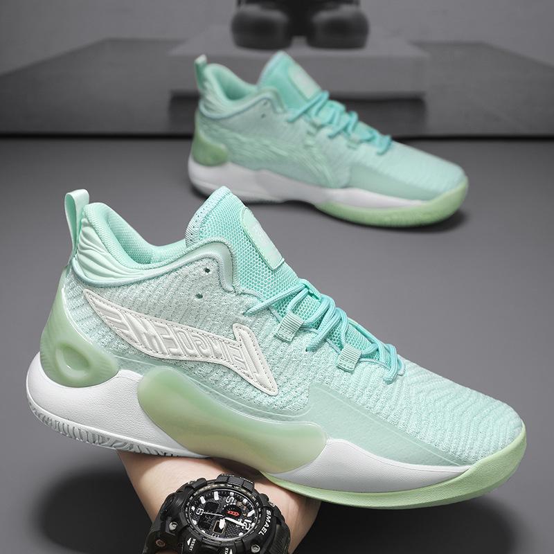 Sonic 12 basketball shoes men's shoes guard actual combat youth sneakers high-top women's low-top children's spring sports sneakers