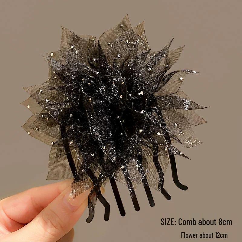 U-Shaped Bow Hairpin & Bun Maker Comb for Women