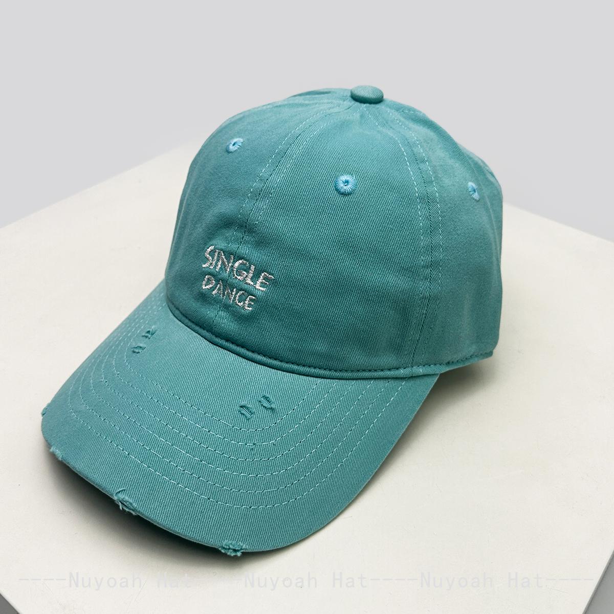 

New Men Women Japanese Broken Style Letters Embroidery Baseball Hats Sunshade Simple Versatile Casual Peaked Caps Fashion Ins 52-60cm