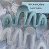 Colorful Jelly Wave Hair Claw Hairpin Girls Fashion Temperament Women's Korean Sweet Simple Irregular Elegant Headwear Gifts