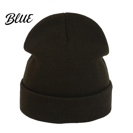 Gorro de punto de color liso de moda para invierno, unisex, gorro tipo calavera holgado clásico, gorro de invierno cálido, gorro informal para hombres y mujeres, suave