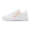 Li Ning Star River Classic Casual Durable Breathable Low-Top Skate Shoes Women sneaker White Orange AGCS254-2