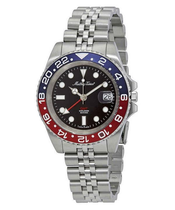 Tissot Orologio Uomo In Acciaio | Colore Argento-Nero, Calendario, 100% Acciaio