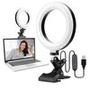 Universal Video Conference Fill Light for Mobile Phones & Cameras with Desktop Metal Clip
