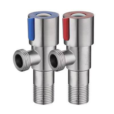 Zawór trójkątny Zawór odcinający wodę toaletową Zawór podgrzewacza wody ze stali nierdzewnej do łazienek, kuchni, balkonów Akcesoria toaletowe