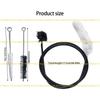 A1A2 Trumpet Cleaning Care Tool Mouthpiece Brush Valves Brush Flexible Snake Brush