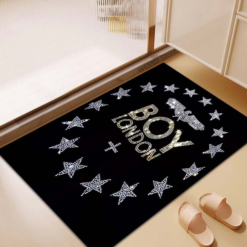 3D Eagle Logo Printed Rug — Suitable for Living Rooms, Bedrooms, Non-Slip Yoga Mats, and Outdoor Use; Ideal As A Birthday Gift