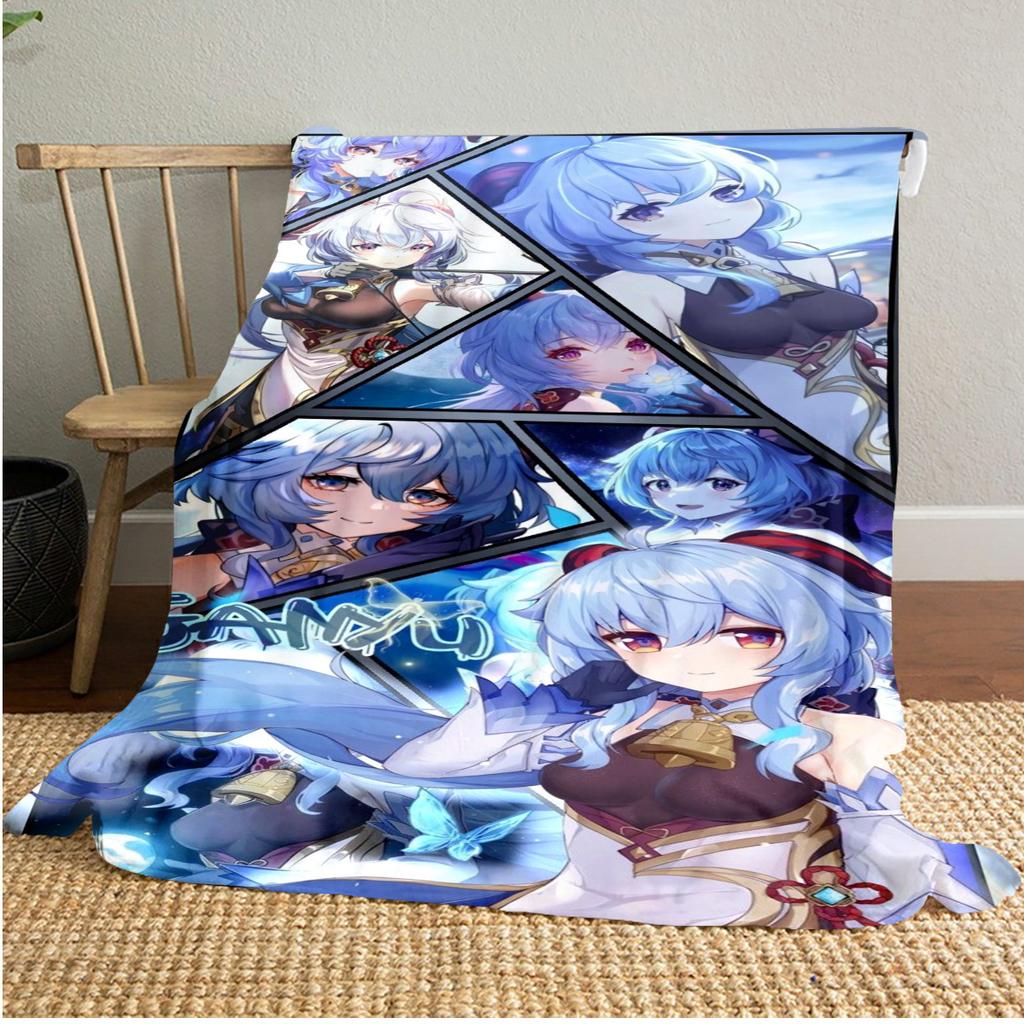 Genshin Hero's  Blanket Soft And Portable All Season Home Bed Sofa Blanket Office Travel Nap Break Warm Blanket