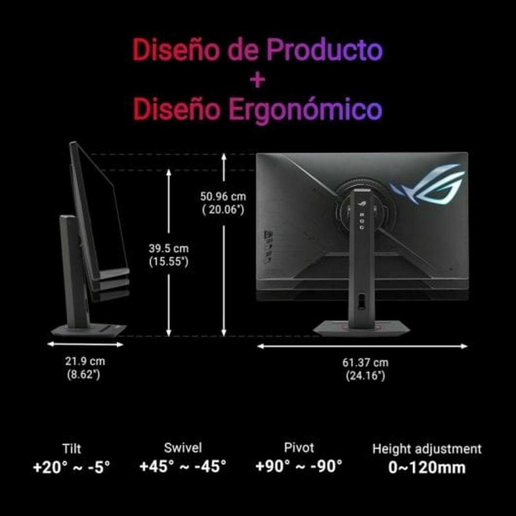 ASUS ROG Strix XG27UCG gaming monitor 27 inch 4K 160Hz Black