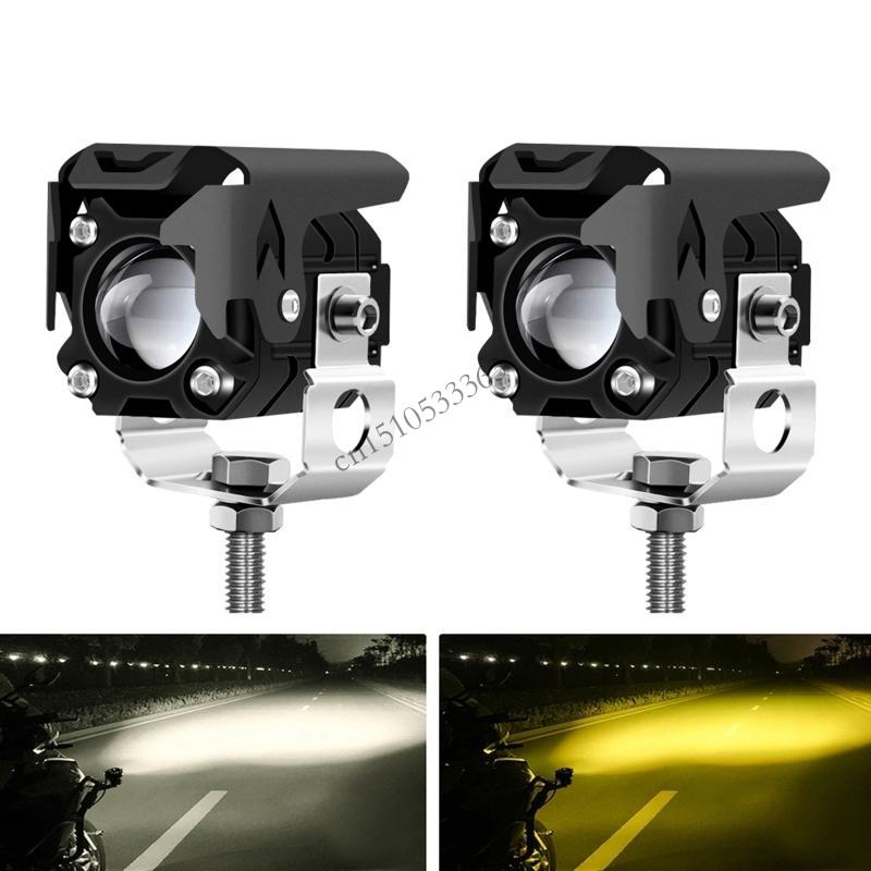 090E Электросамокаты Мотоциклы Рабочие Огни 9-36В Автомобильные Фары Сильный Ходовой Свет Противотуманная Фара Светодиодные 3000Лм China Mainland