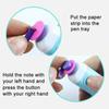 color Hot Origami Plate Craft DIY Paper Quilling Electric Quilling Pen Curling Winder Tool Clear