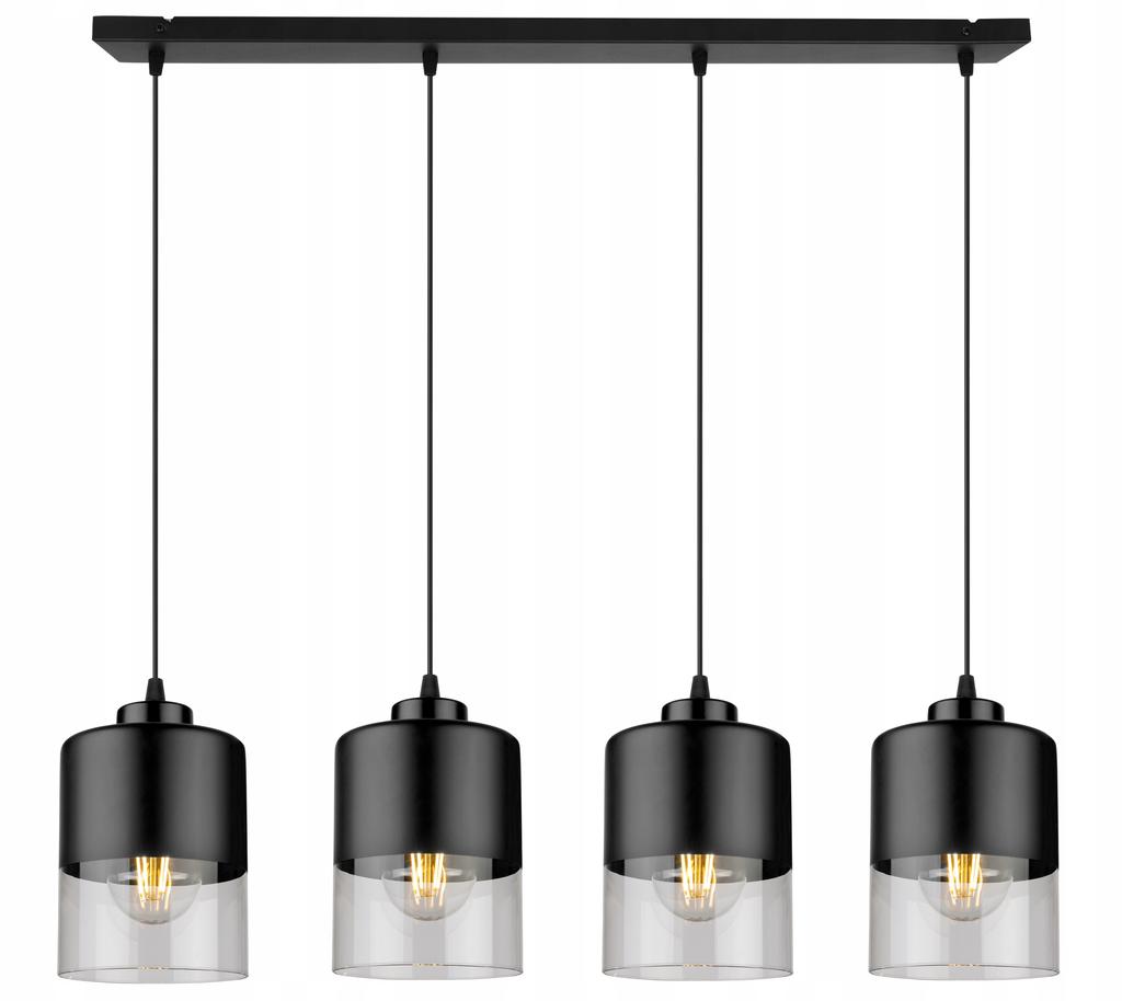 MODERN CEILING HANGING LAMP GLASS CHANDELIER