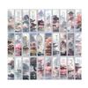 1pc/4pc Jiangshan Painting Series High Beauty Chinese Style Poetry and Painting Student Reading Mark Card Paging Card