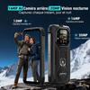 Refurbished - Blackview Rock 1 Smartphone Robuste 24Go + 256Go 15000mAh/33W 16MP Caméra 6,56'' IP68 AI Téléphone Portable Incassable NFC GPS Noir