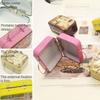 Retro Mini Portable decorative box, change storage box, beauty metal packaging box, holiday candy metal box.