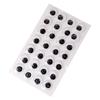 Black & White DIY 3D Googly Eyes with Adhesive Backing - Movable Eyeballs for Crafts & Animal Stickers